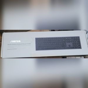 Seenda Bluetooth Backlit Color Changing Keyboard. Just Keyboard/No Mouse.